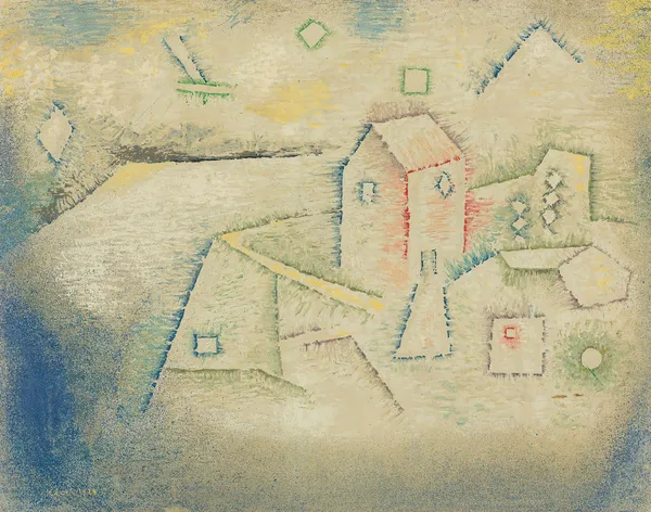 Landhaus In Norden (Country House In The North) av Paul Klee