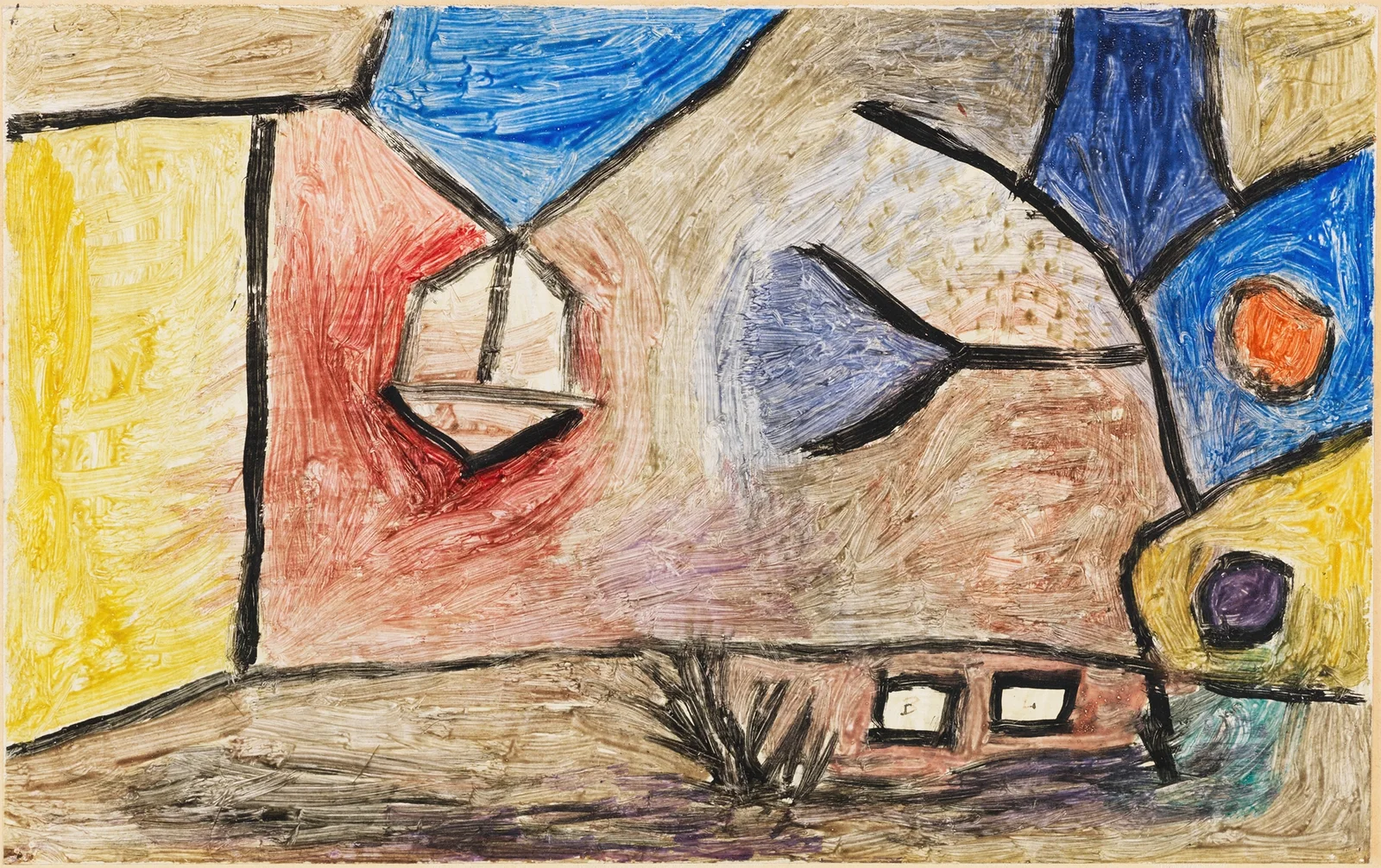 Landschaft B. L. av Paul Klee