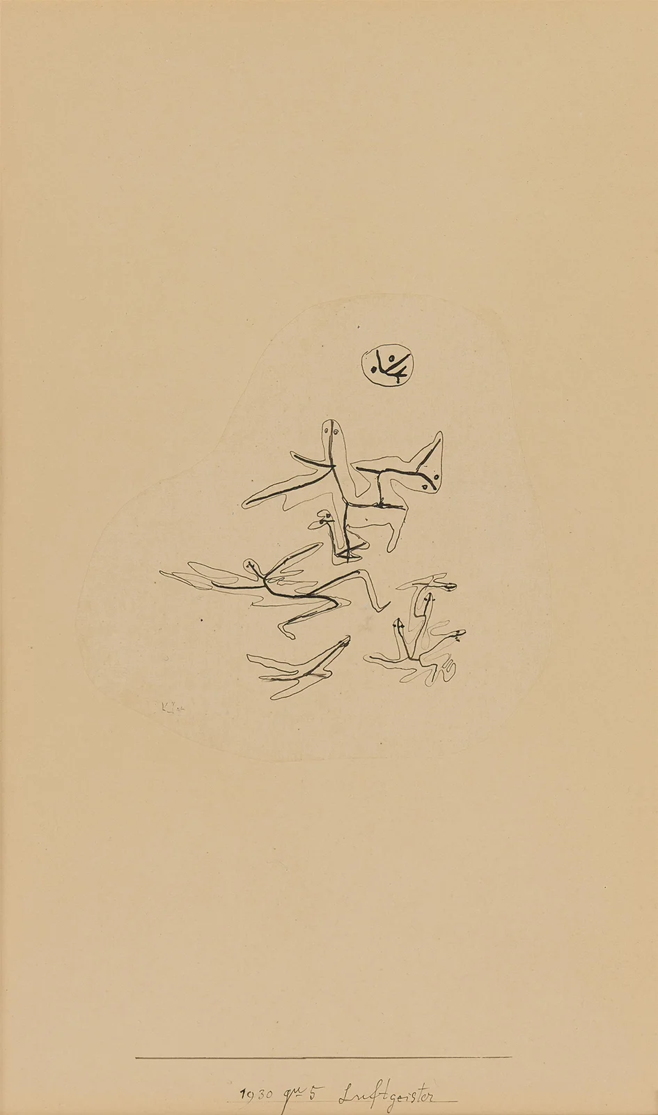 Luftgeister av Paul Klee
