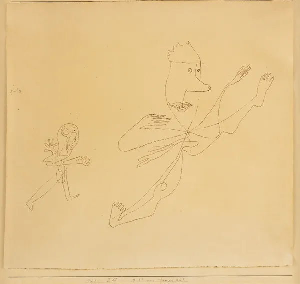 Mil! Was tanzest du (Mil! What are you dancing) av Paul Klee