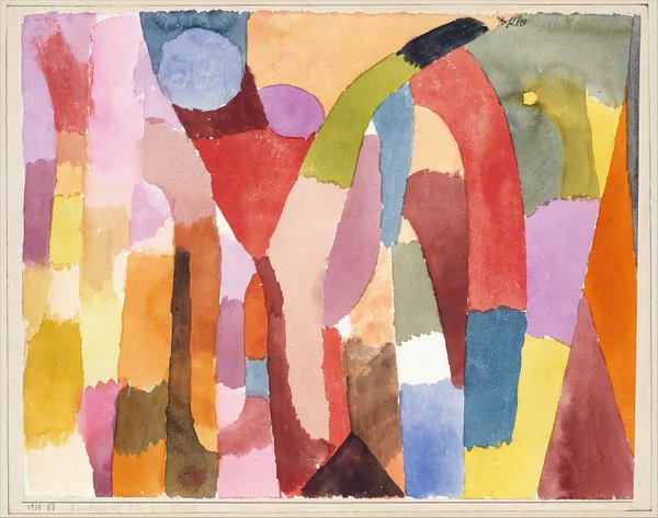 Movement of Vaulted Chambers av Paul Klee