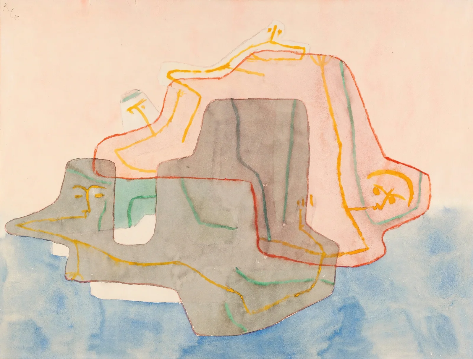 Mythos Einer Insel av Paul Klee