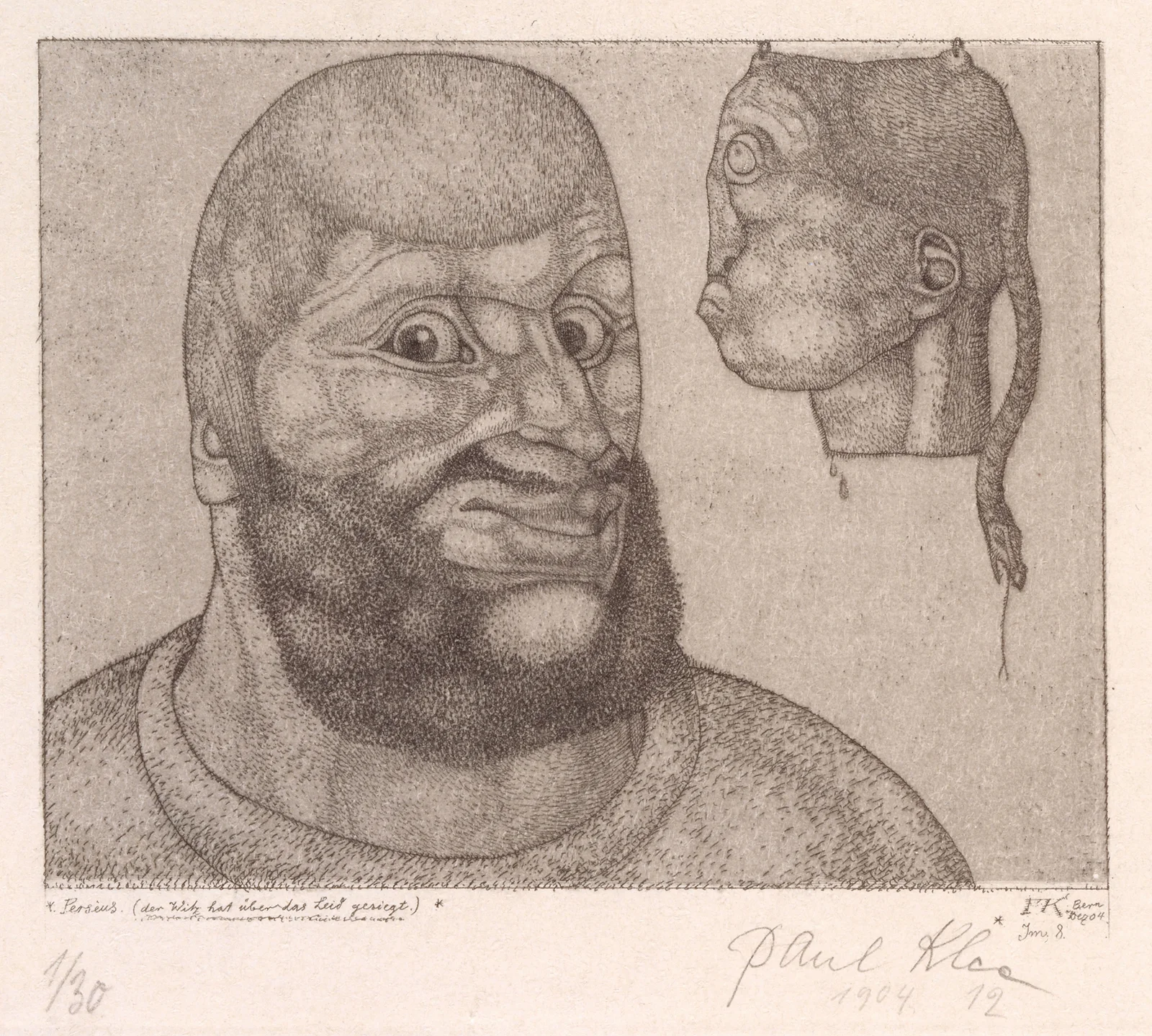 Perseus. av Paul Klee