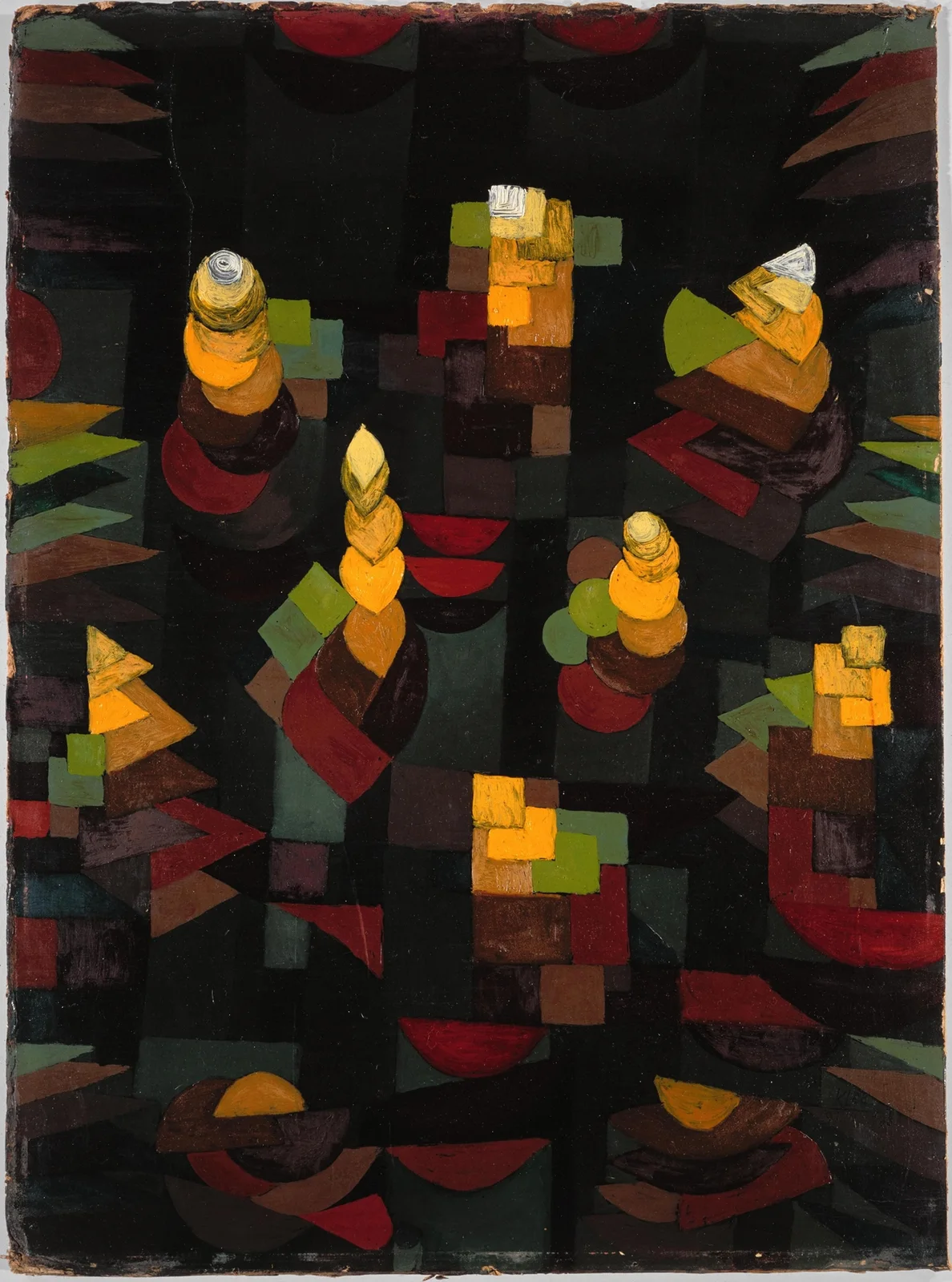 Pflanzenwachstum av Paul Klee