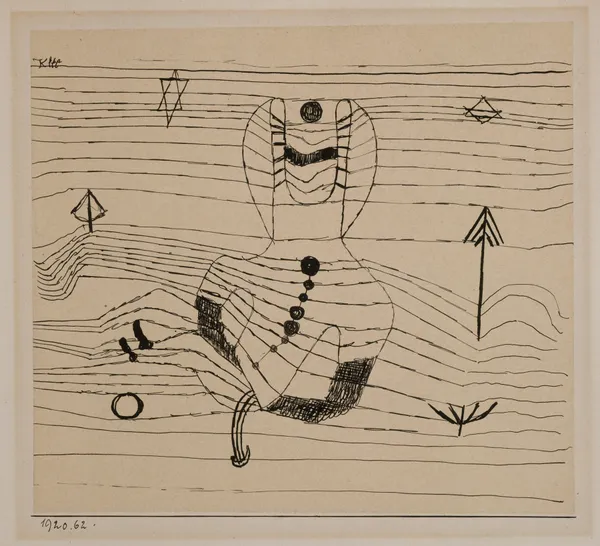 Rider Unhorsed and Bewitched av Paul Klee
