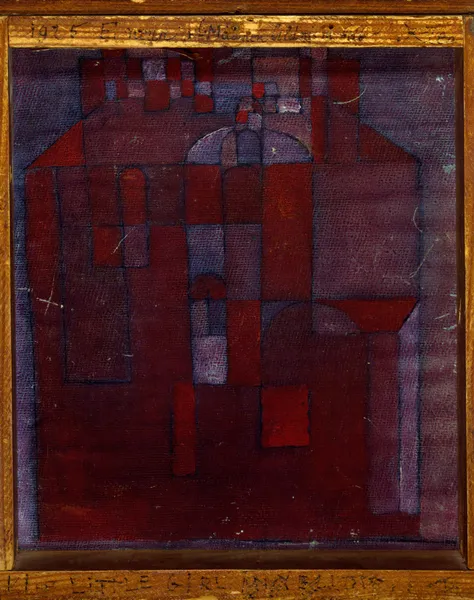 Small Portrait of a Girl in Yellow, 1925 – nr 1 av Paul Klee