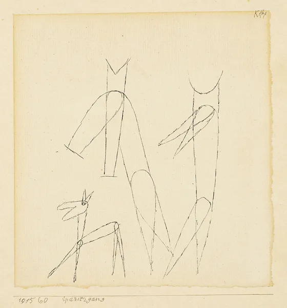 Spaziergang av Paul Klee