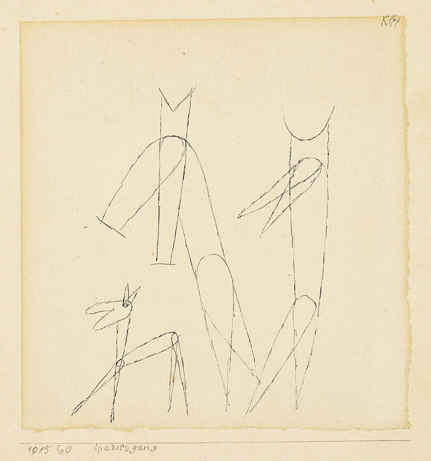 Spaziergang av Paul Klee
