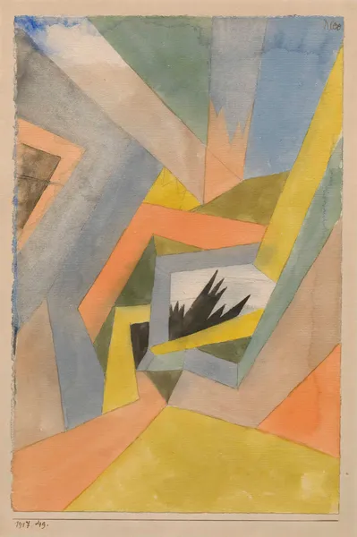 The Idea of Firs av Paul Klee