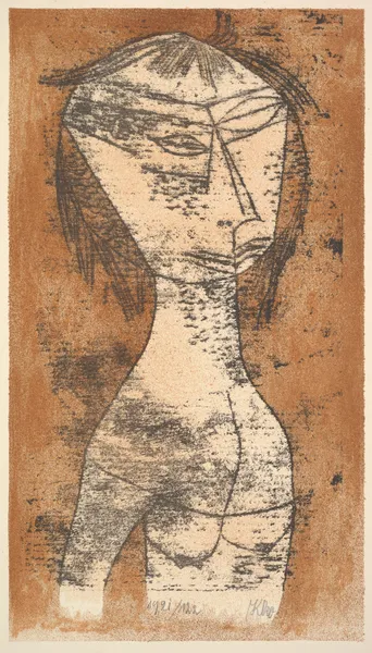 The Saint of the Inner Light (Die Helige vom inner Licht) av Paul Klee