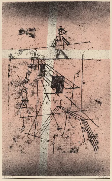 The Tight Rope Walker (Seiltänzer) av Paul Klee