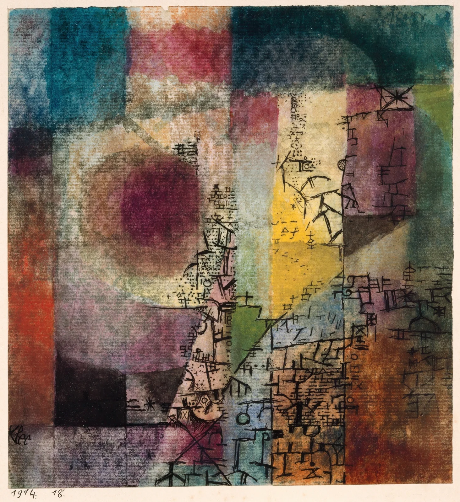 Untitled av Paul Klee