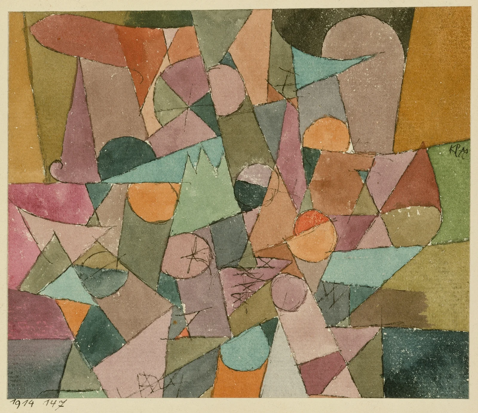 Untitled av Paul Klee