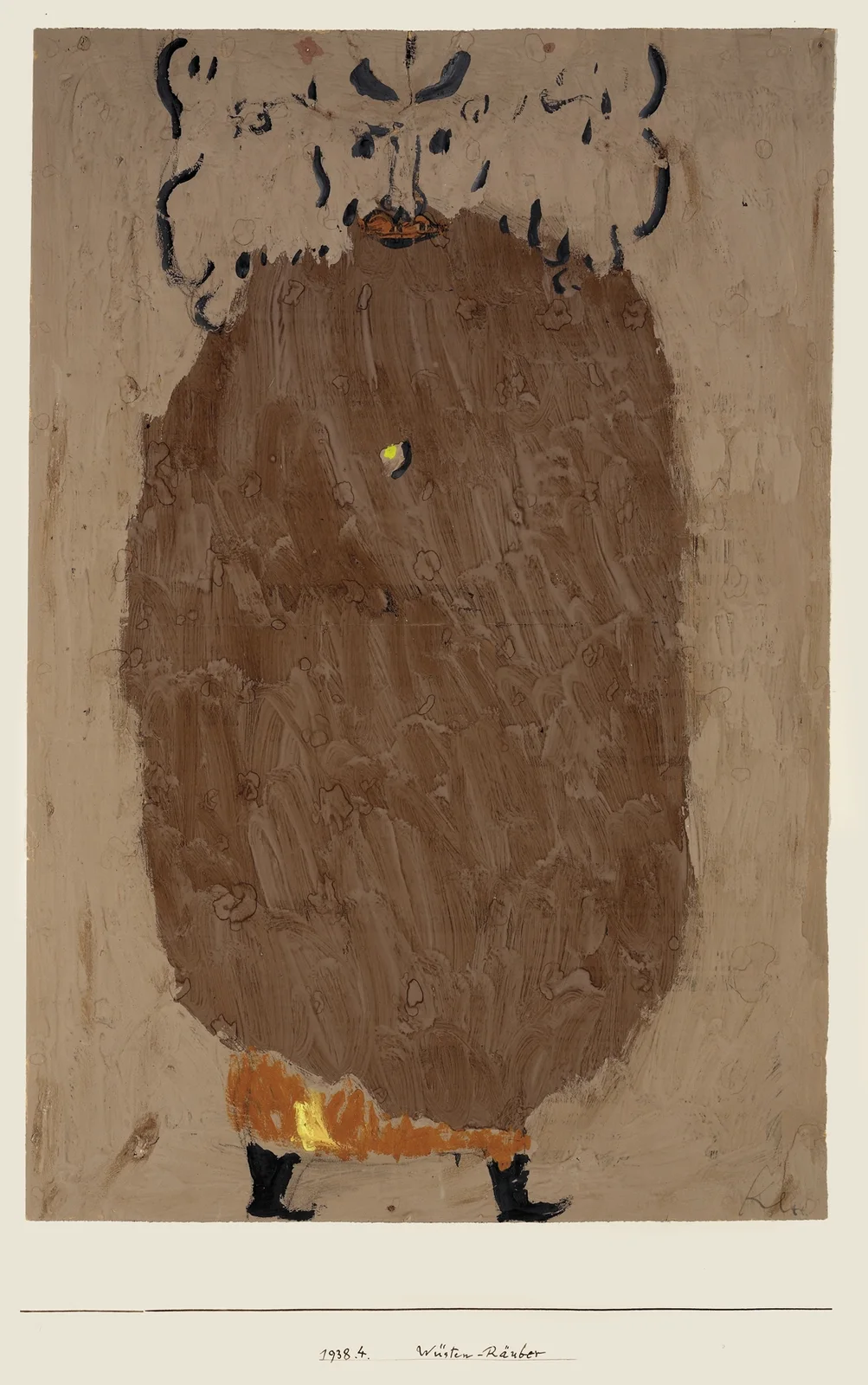 Wüsten-Räuber av Paul Klee