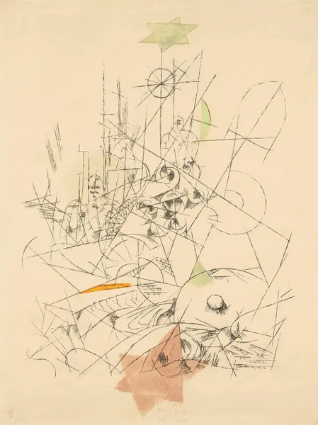 Zerstörung und Hoffnung av Paul Klee