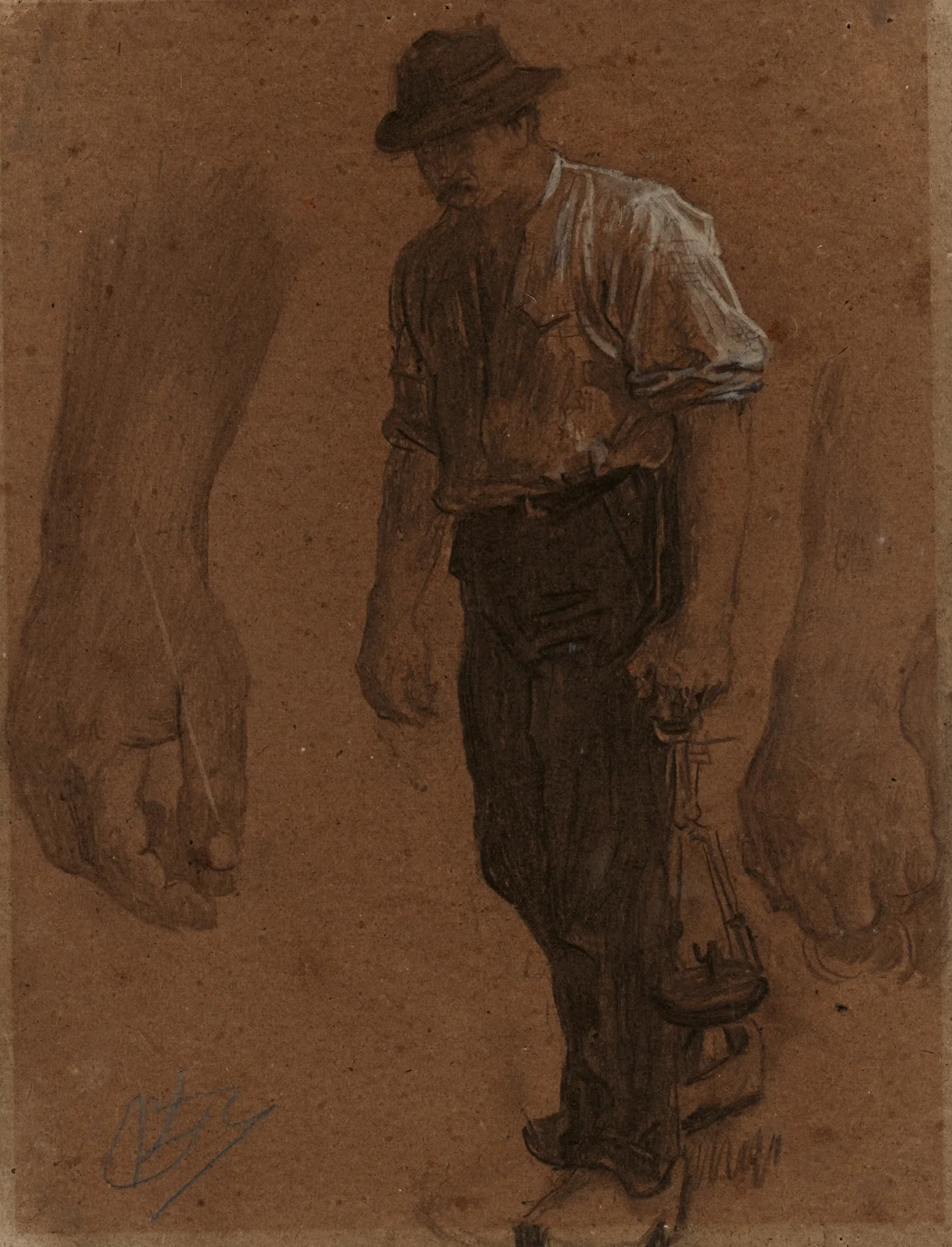 Egoutier av Jean-Paul Laurens