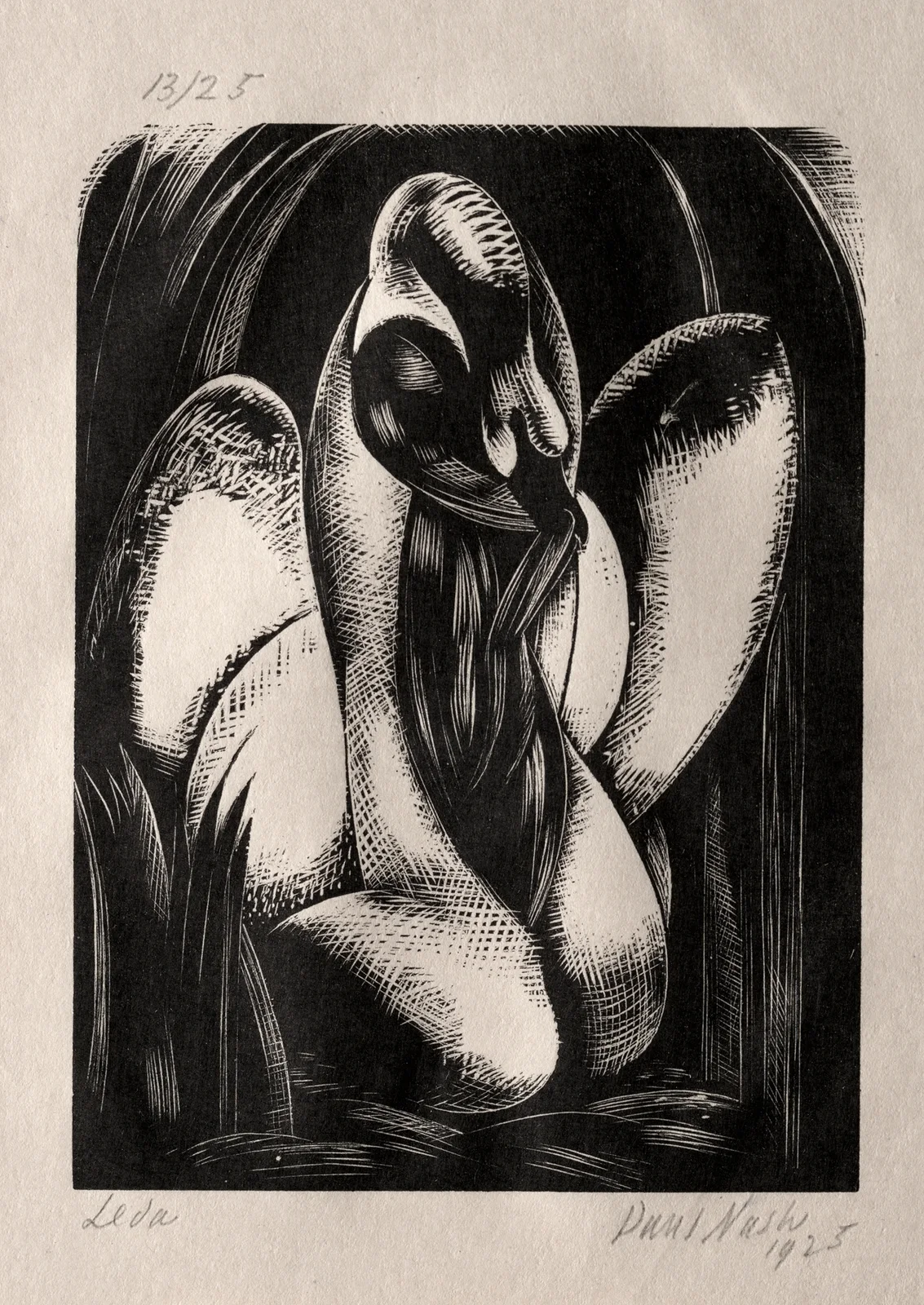 Leda av Paul Nash