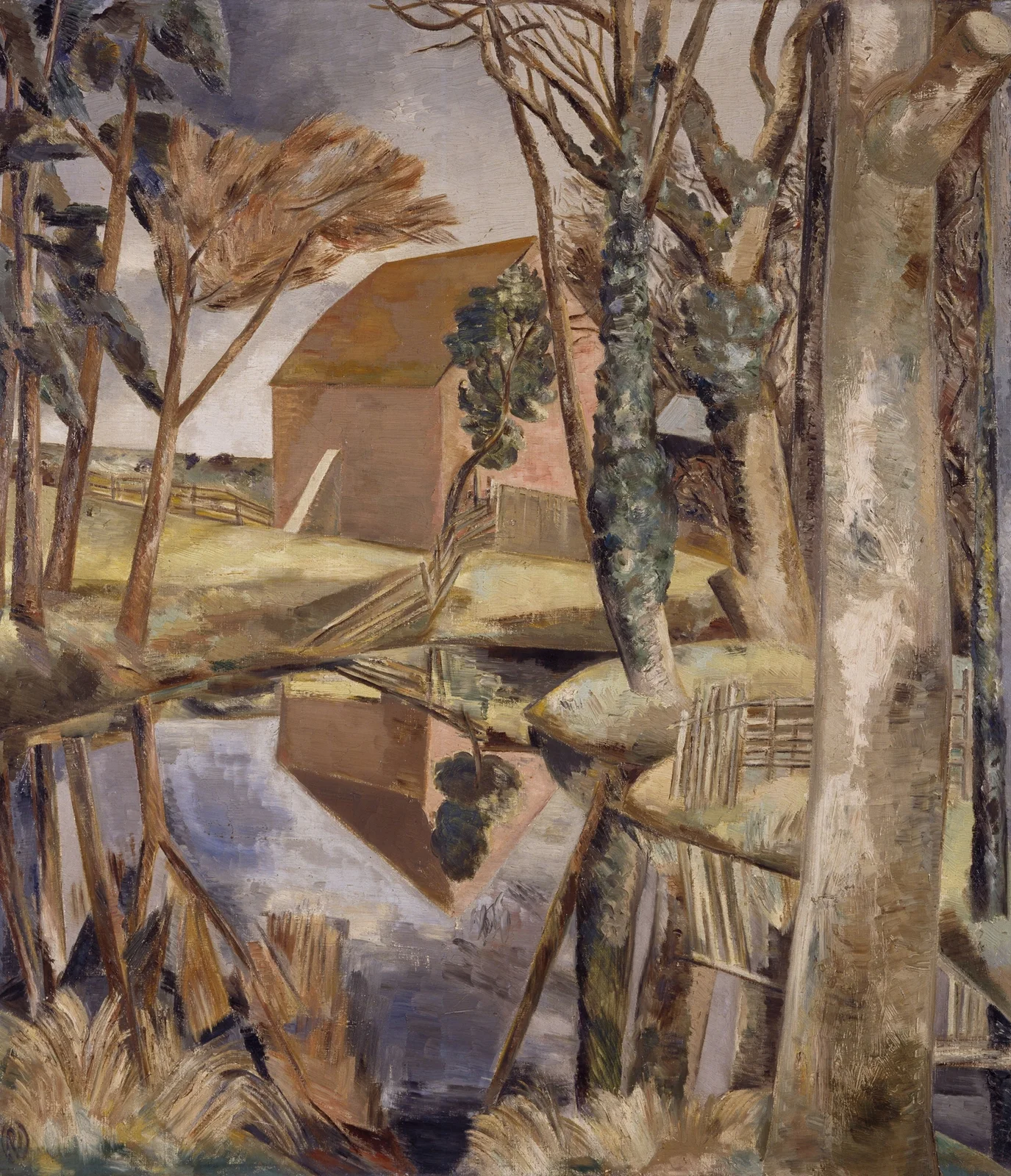 Oxenbridge Pond av Paul Nash