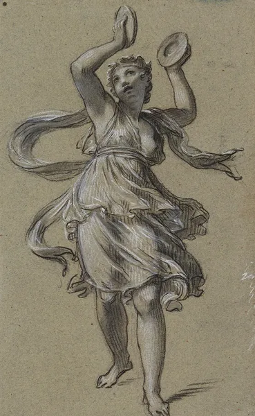 Danseuse aux cymbales av Pierre-Paul Prud'hon