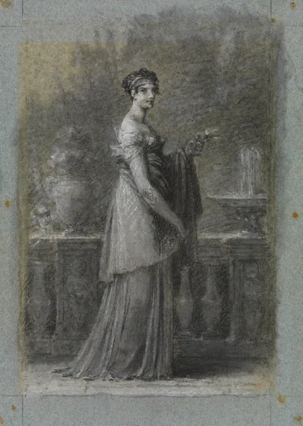 Kaiserin Joséphine Bonaparte, stehend in ganzer Figur av Pierre-Paul Prud'hon