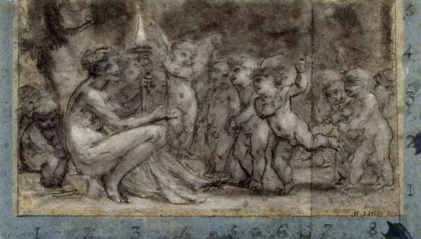 Le flambeau de Vénus av Pierre-Paul Prud'hon