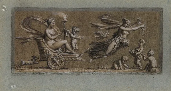 Le Printemps, dit le Triomphe de Vénus av Pierre-Paul Prud'hon