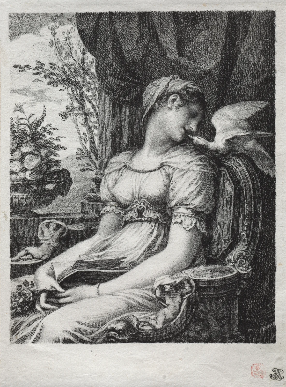 Meditation av Pierre-Paul Prud'hon