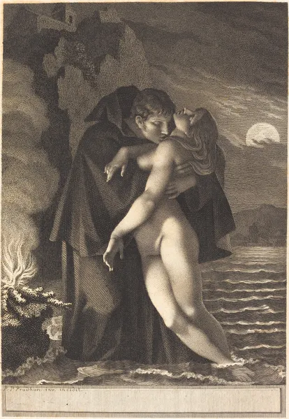 Phrosine and Melidore av Pierre-Paul Prud'hon