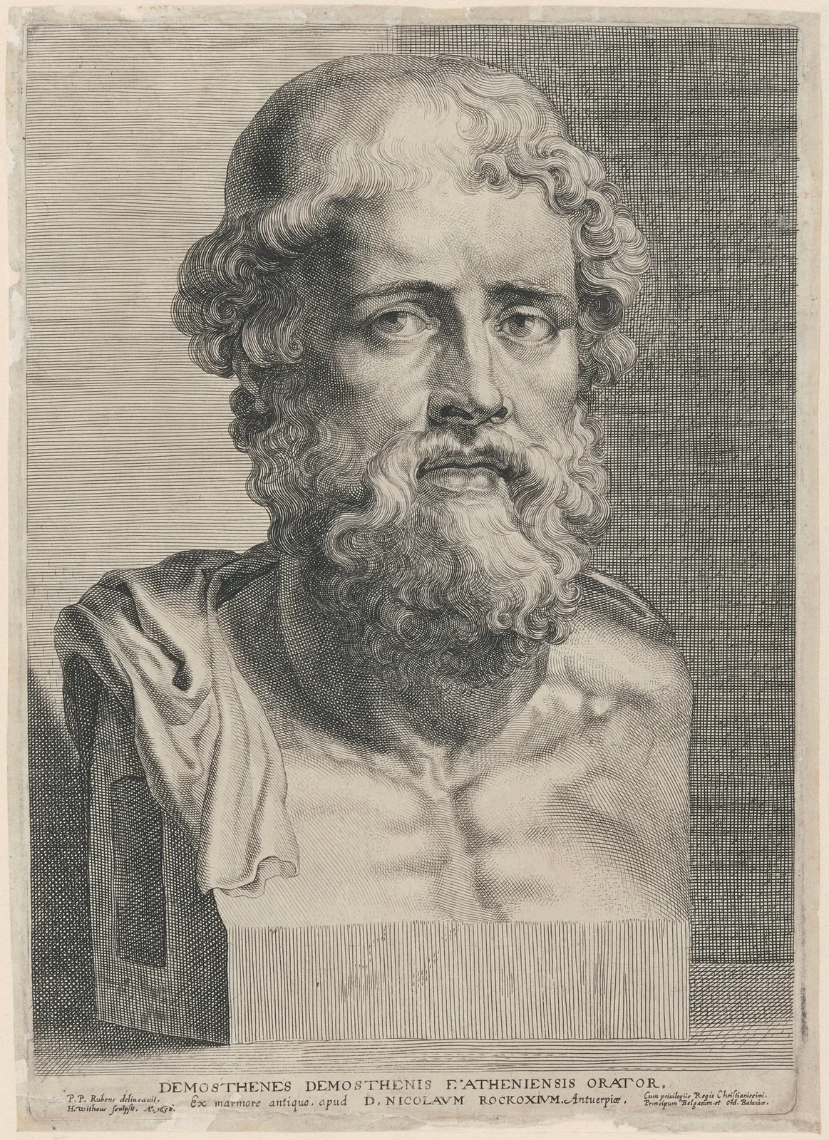 Demosthenes av Peter Paul Rubens