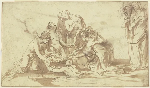 Finding of Moses av Peter Paul Rubens