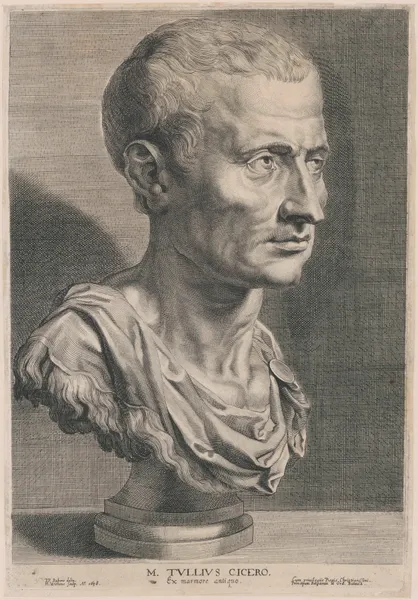 Marcus Tullius Cicero av Peter Paul Rubens
