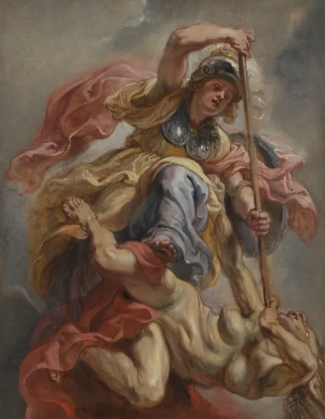 Minerva Overcoming Ignorance av Peter Paul Rubens
