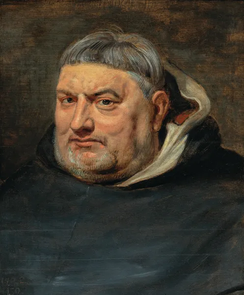Portrait Of A Dominican Friar av Follower of Peter Paul Rubens