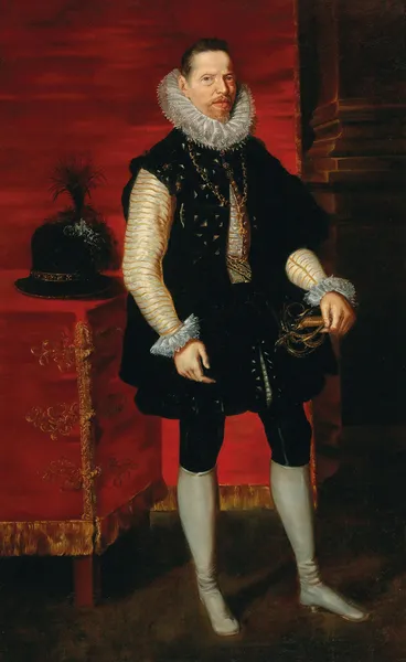 Portrait Of Archduke Albrecht Vii Of Austria av Follower of Peter Paul Rubens
