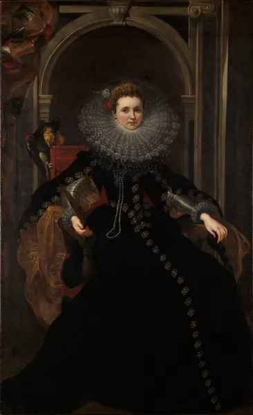 Portrait of Veronica Spinola Serra av Peter Paul Rubens