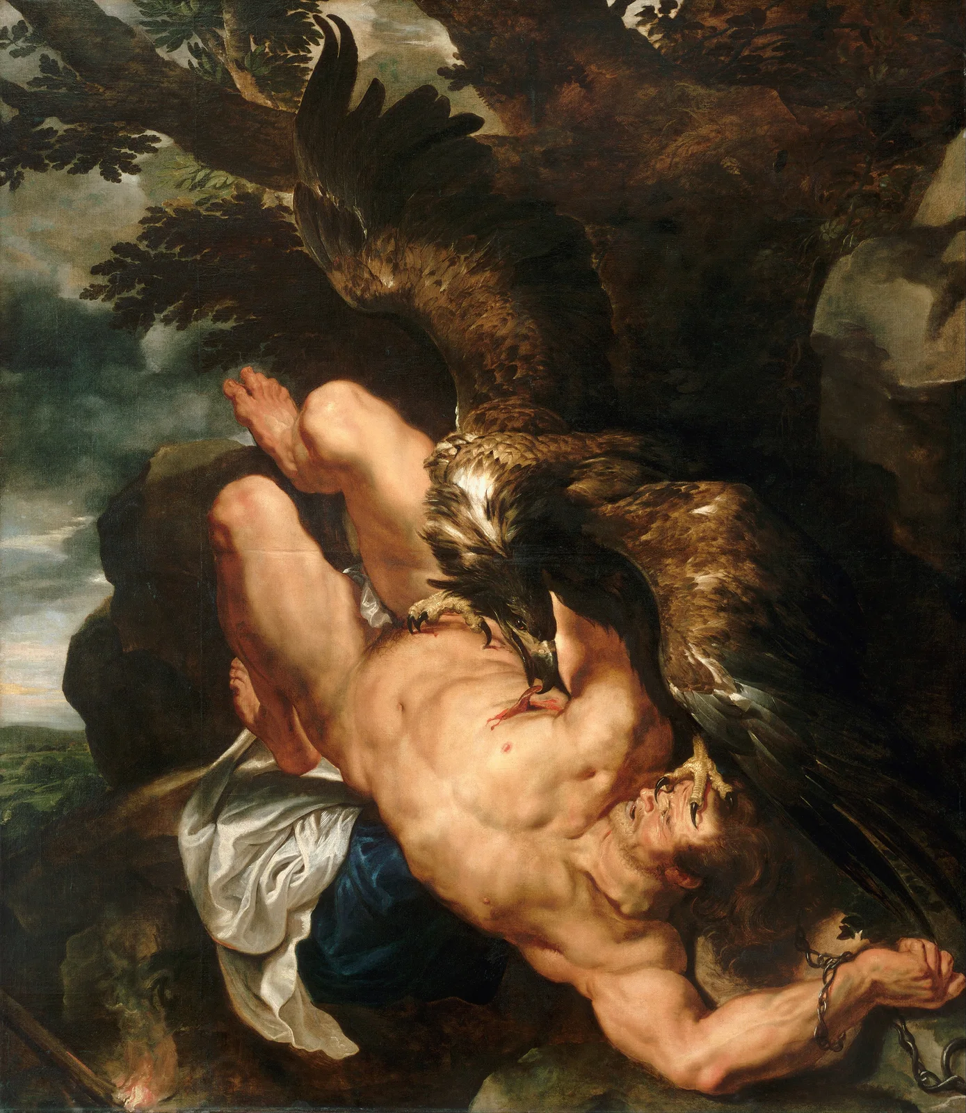 Prometheus Bound av Peter Paul Rubens