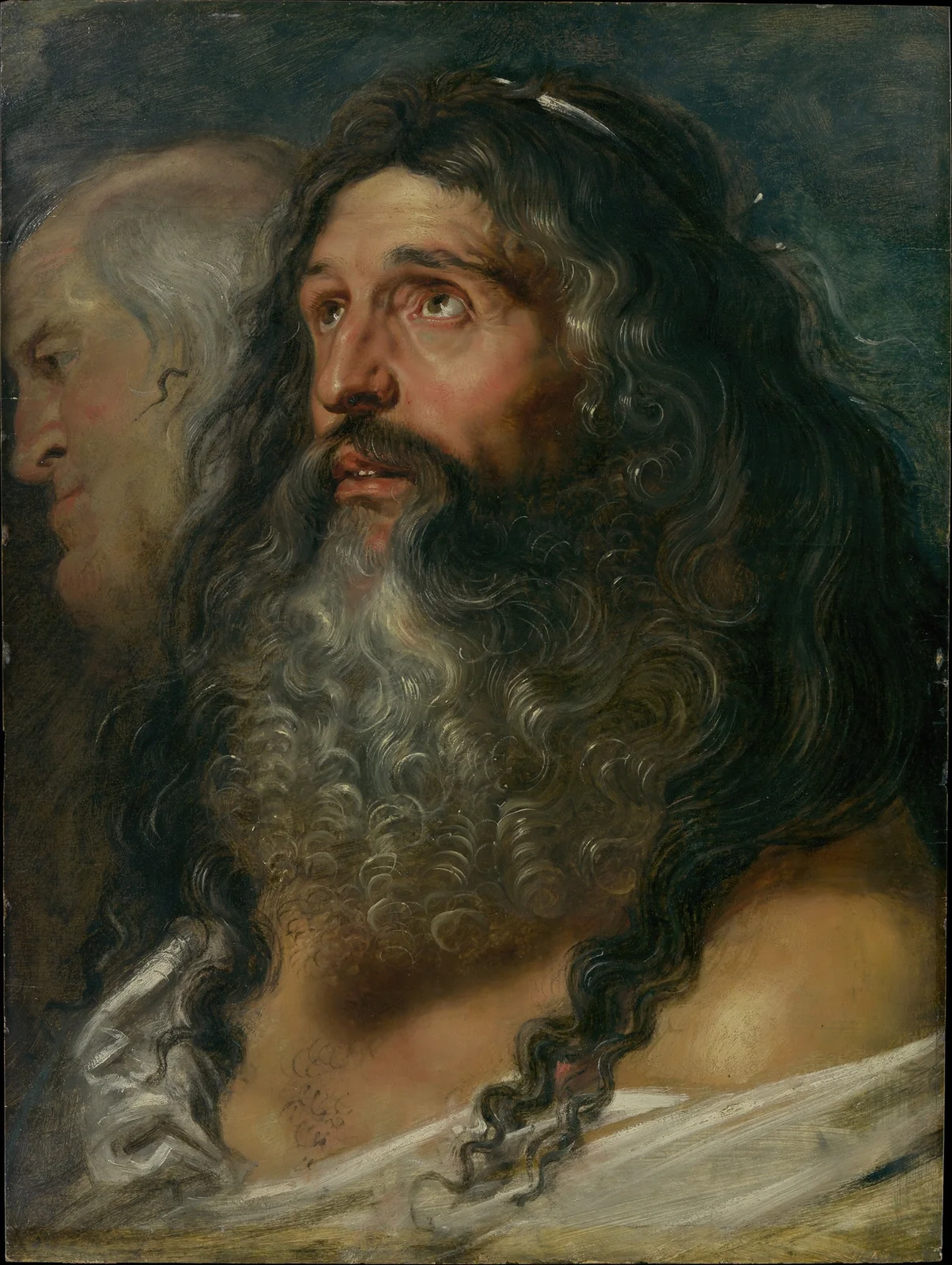 Study of Two Heads av Peter Paul Rubens