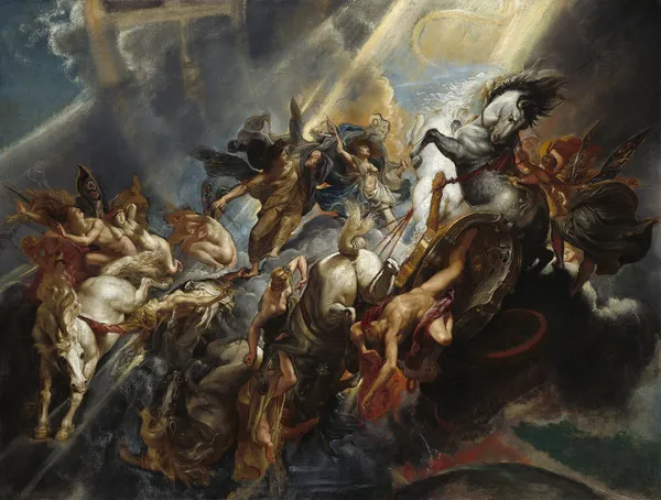 The Fall of Phaeton av Peter Paul Rubens