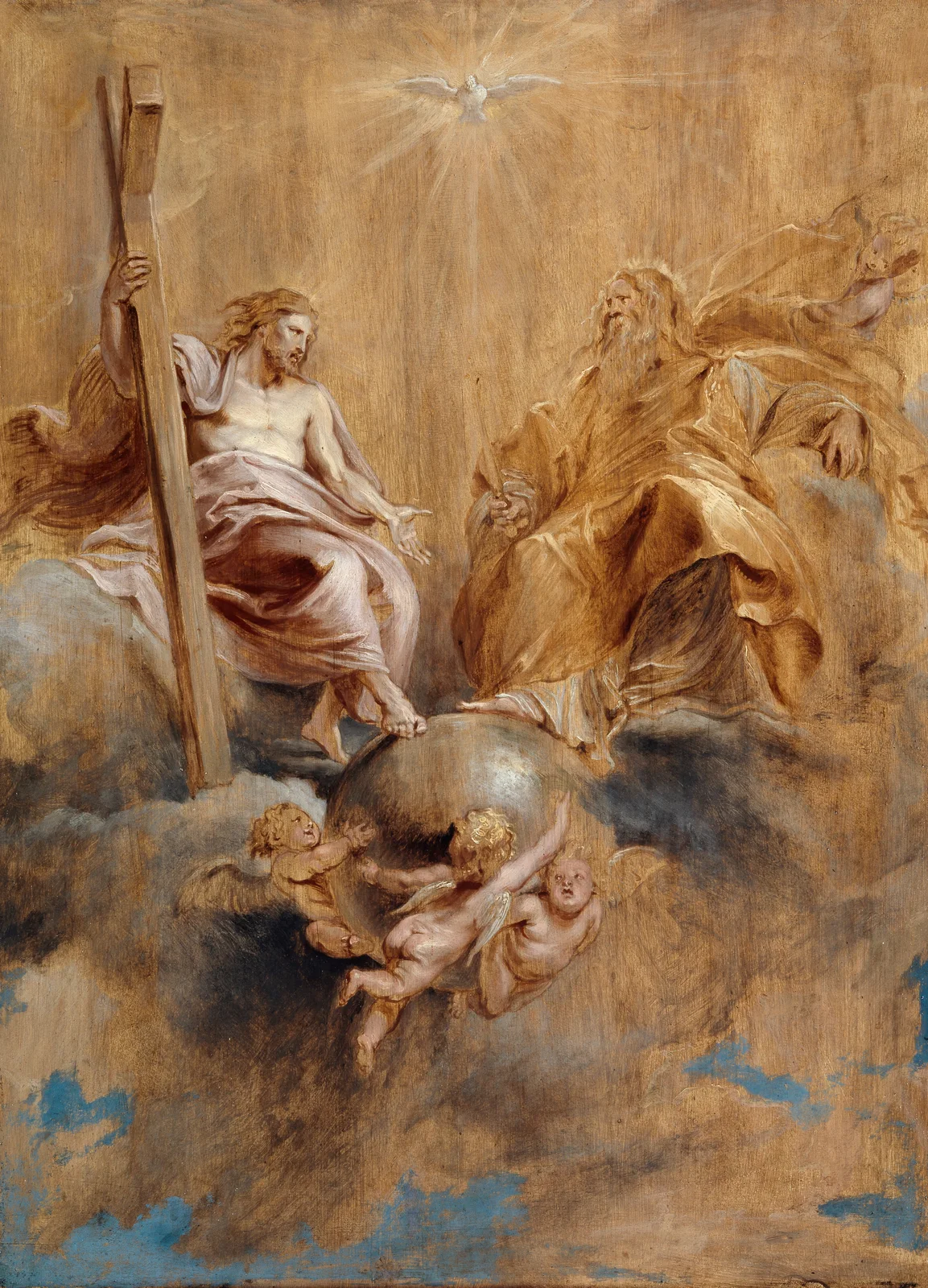 The Holy Trinity av Peter Paul Rubens