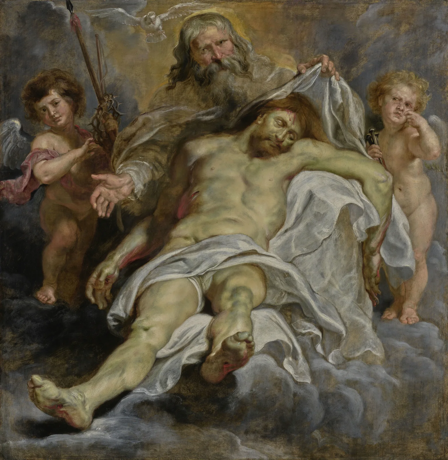 The Holy Trinity av Peter Paul Rubens