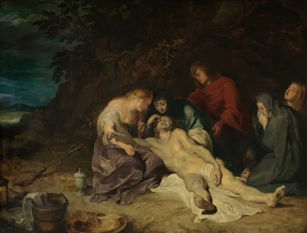 The Lamentation over the Dead Christ av Peter Paul Rubens