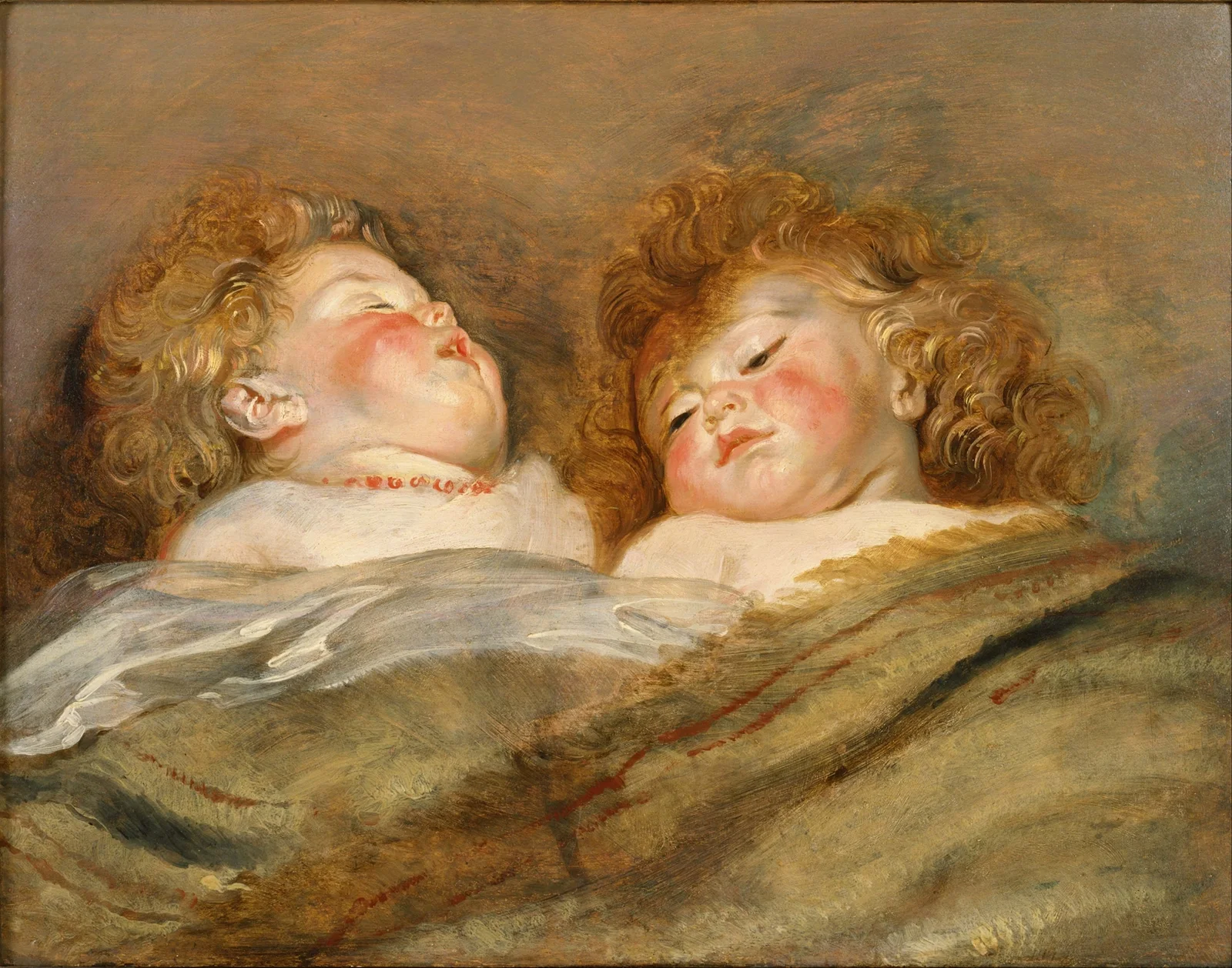 Two Sleeping Children av Peter Paul Rubens