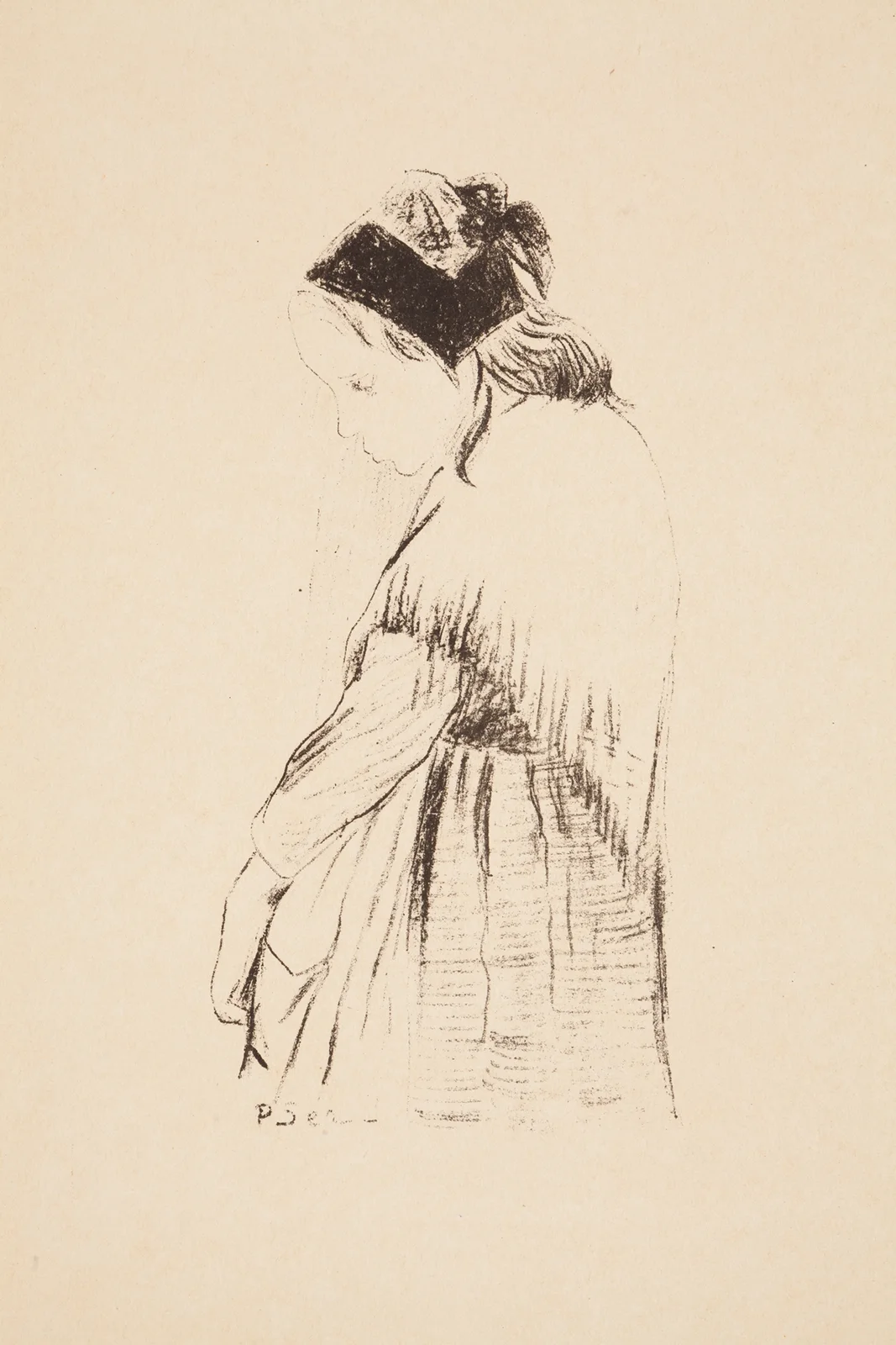 Jeune Bretonne av Paul Sérusier
