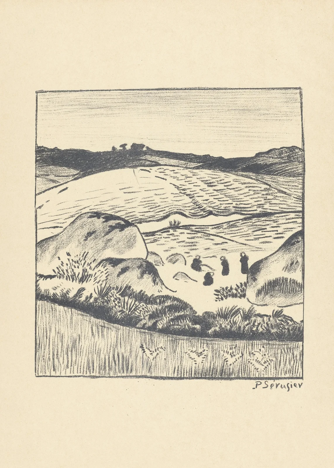 Paysage av Paul Sérusier