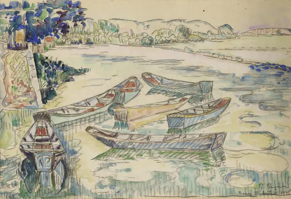 Bourg Saint-Andéol, 1926 av Paul Signac