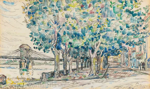 Bourg-Saint-Andéol – nr 1 av Paul Signac