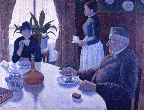 La salle à manger av Paul Signac
