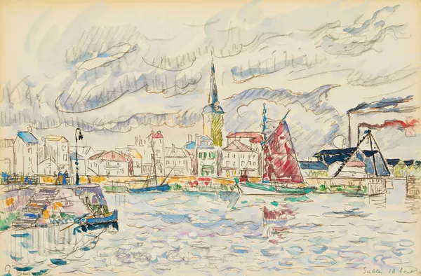 Les Sables–d’Olonne, 1929 – nr 3 av Paul Signac