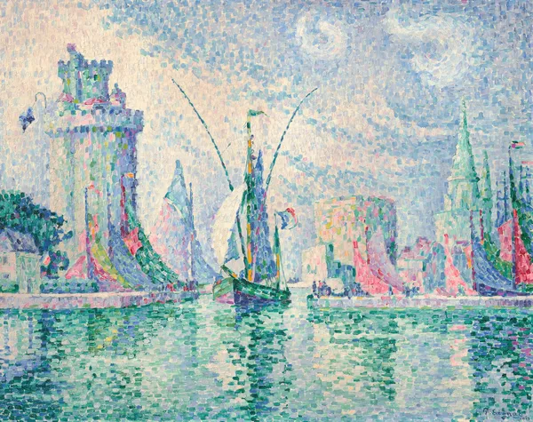 Les tours vertes, la Rochelle, 1913 – nr 2 av Paul Signac