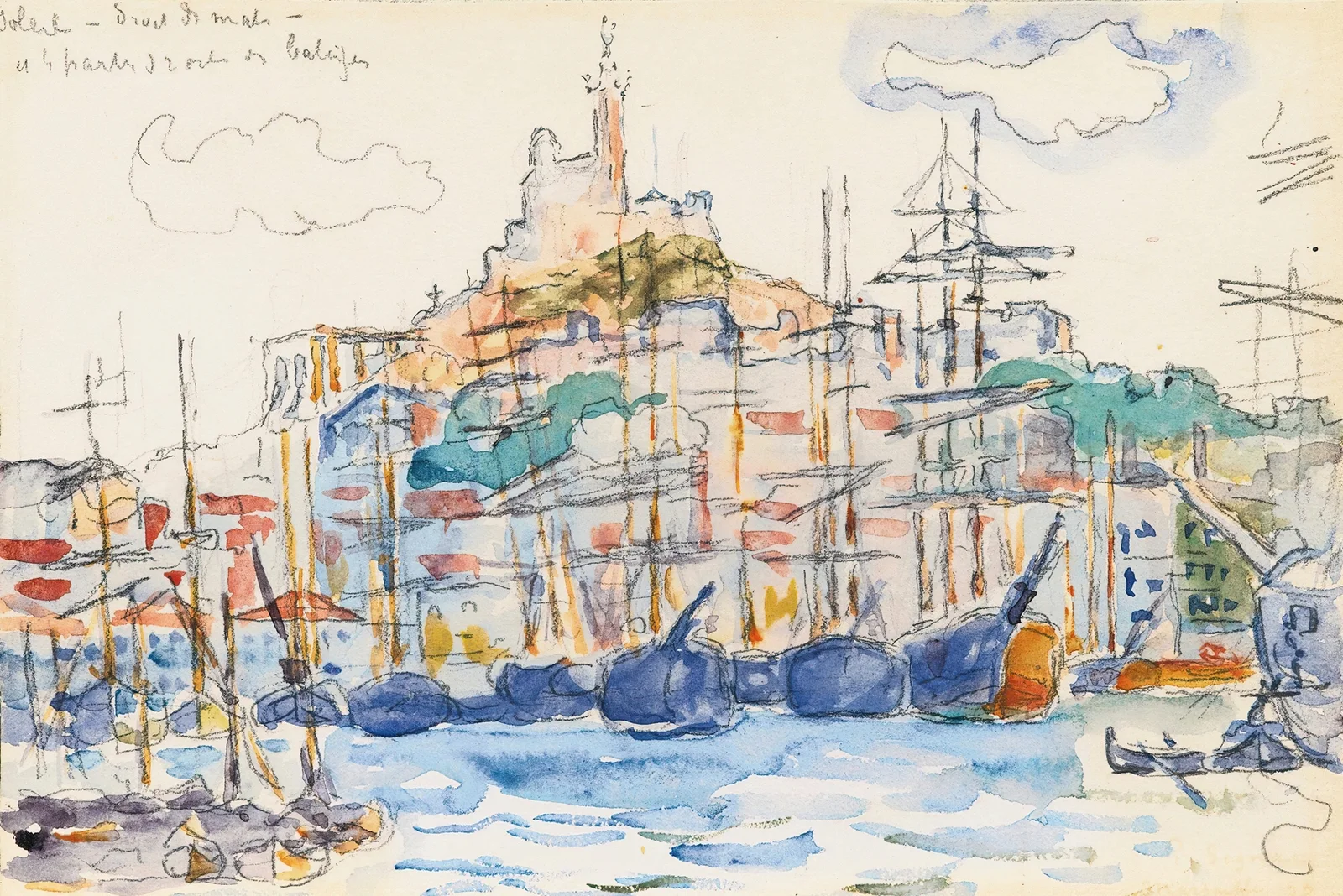 Marseilles av Paul Signac